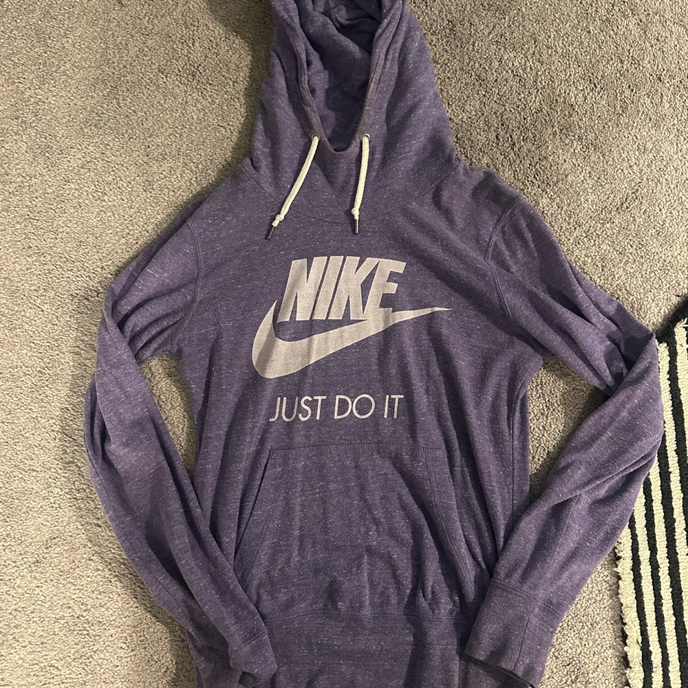Nike Lavender Just Do It Hoodie